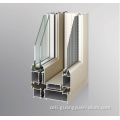 White Color Thermal Break Break Aluminum Casement Window